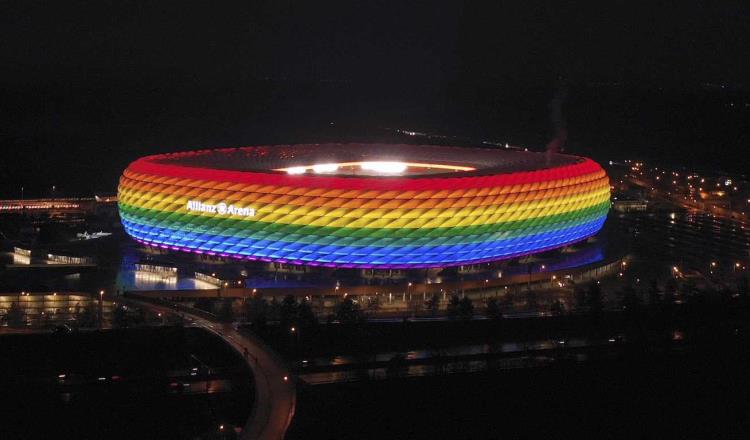 UEFA rechaza que el Allianz Arena se pinte con colores de la bandera LGBT