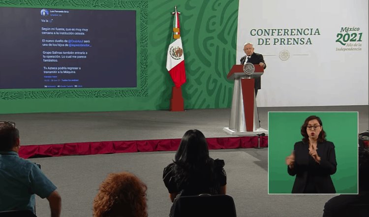 Anuncia AMLO que se combatirán las noticias falsas en la “mañanera” 