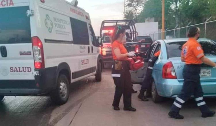 Muere hombre de un infarto en la Macuspana-Villahermosa