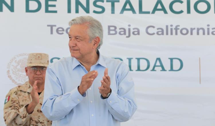 Anuncia AMLO que pedirá a EE. UU. reabrir la frontera tras concluirse con la vacunación contra COVID en BC