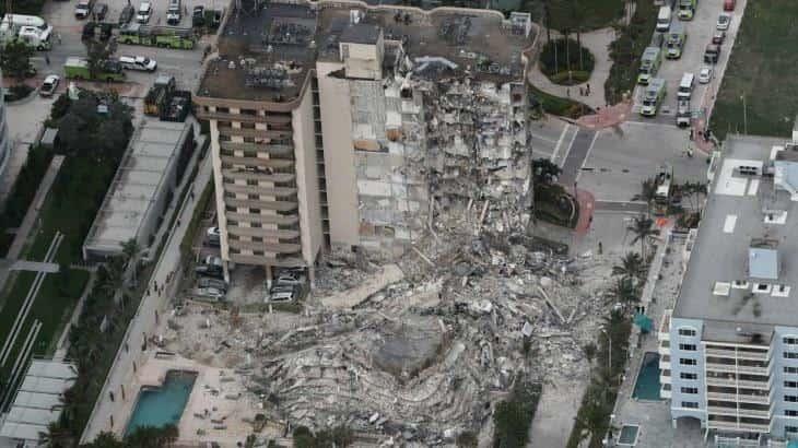 Sube a cuatro cifra de muertos por derrumbe de edificio en Miami