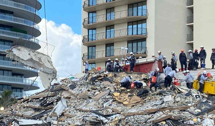 Sube a 12 el número de muertos tras derrumbe del Champlain Towers en Miami
