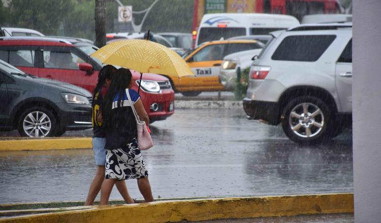 Lluvias de hasta 75 milímetros pronostica Conagua para este viernes en Tabasco