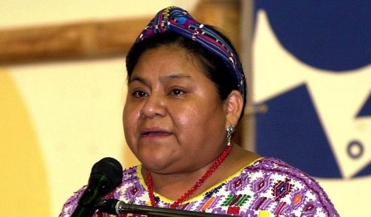 Condena Rigoberta Menchú actos de violencia en el PRI, y se solidariza con el dirigente nacional