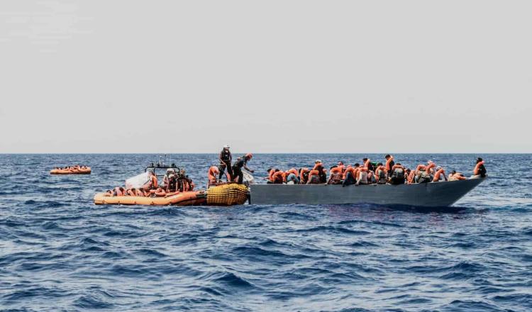 ONG rescata a 203 migrantes en el Mediterráneo