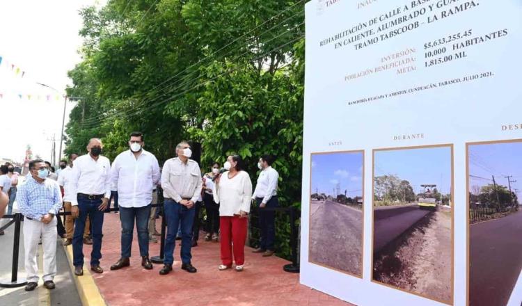 En Cunduacán hay una administración eficiente, transparente y ordenada, reitera Adán Augusto