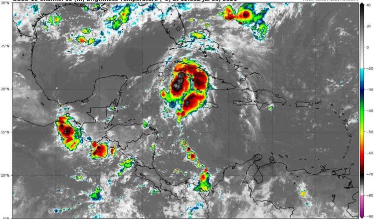 Tormenta tropical “Elsa” toca tierra en Cuba