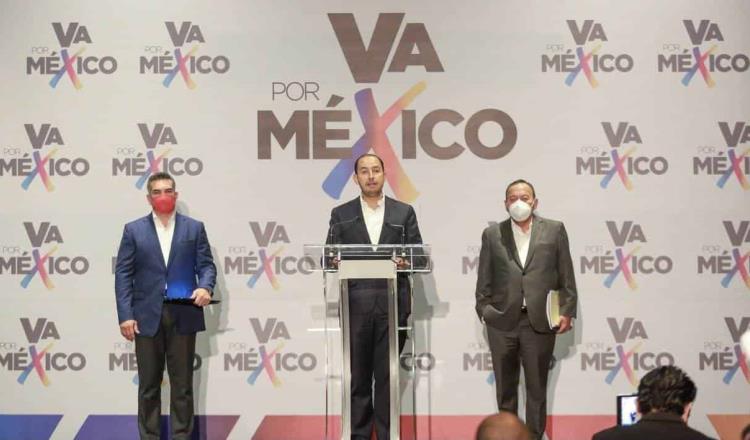 Afirma “Va por México” que hay elementos para anular elecciones de Campeche, Michoacán y SLP