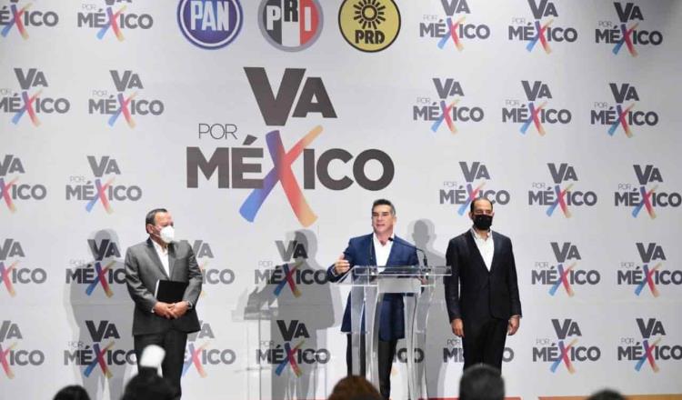 Reiteran PAN, PRI y PRD que coalición Va por México se mantendrá hasta 2024