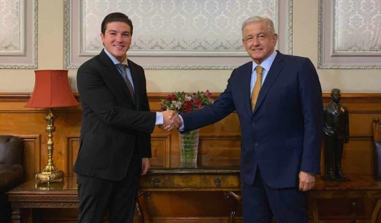 “Será buena la relación entre ambos gobiernos”, dice AMLO tras recibir a Samuel García en Palacio Nacional