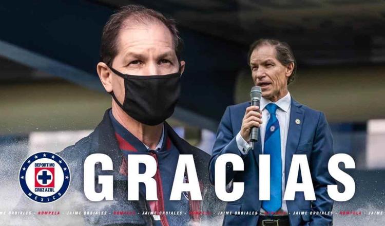 Jaime Ordiales deja de ser Director Deportivo de Cruz Azul