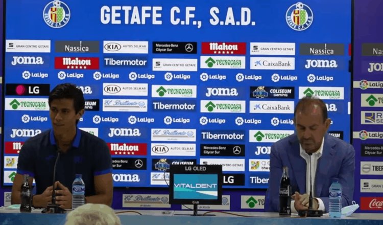 JJ Macías es presentado oficialmente como nuevo futbolista del Getafe