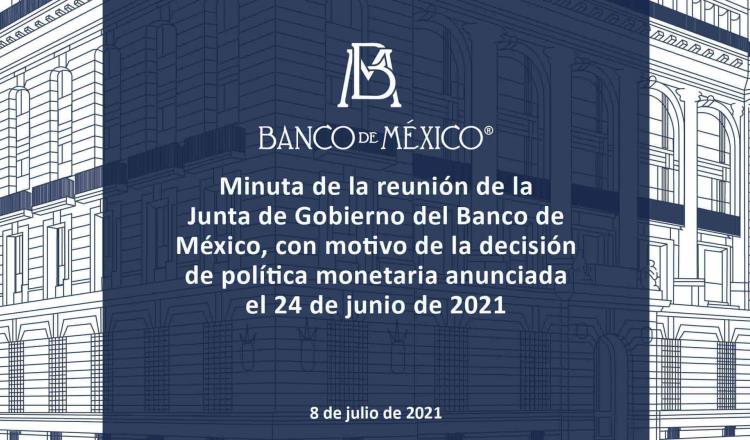 Recuperación en México tiene un ritmo “moderado e incompleto”: Banxico 