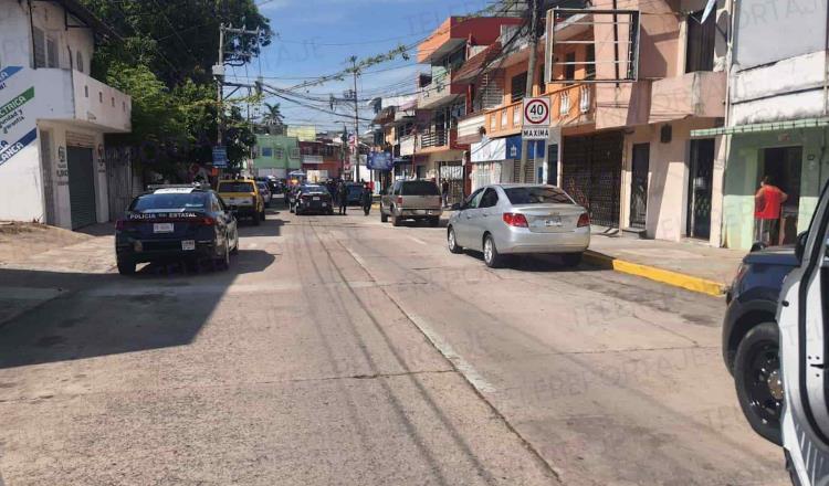 Se registra movilización policiaca en la Municipal por asalto a taquería