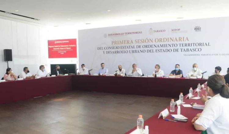 Anuncian en Tabasco acciones para terminar con la anarquía del ordenamiento territorial