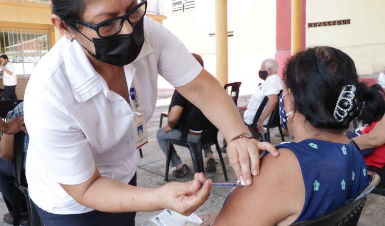 Del 12 al 14 de julio se aplicará en Nacajuca la segunda dosis de la vacuna contra el COVID19