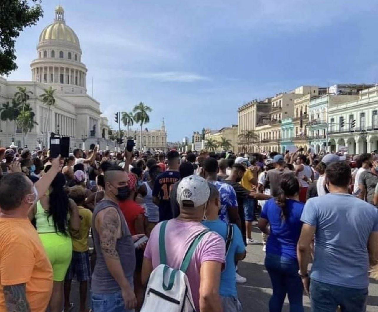 Protestan En Cuba Contra El Gobierno El Presidente Pide A Revolucionarios Salir A Las Calles 7310