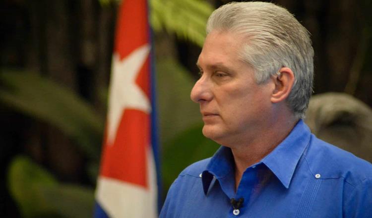Califica Díaz-Canel como delincuentes a Cubanos que protestaron