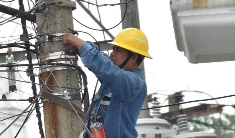 Suspenderá CFE energía eléctrica en La Sierra, por trabajos de mantenimiento a redes de distribución