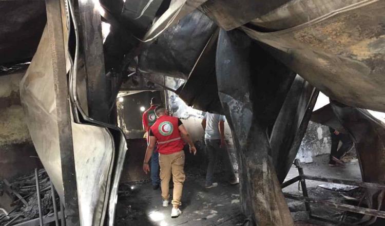 Suman 92 muertos por incendio en hospital de Irak