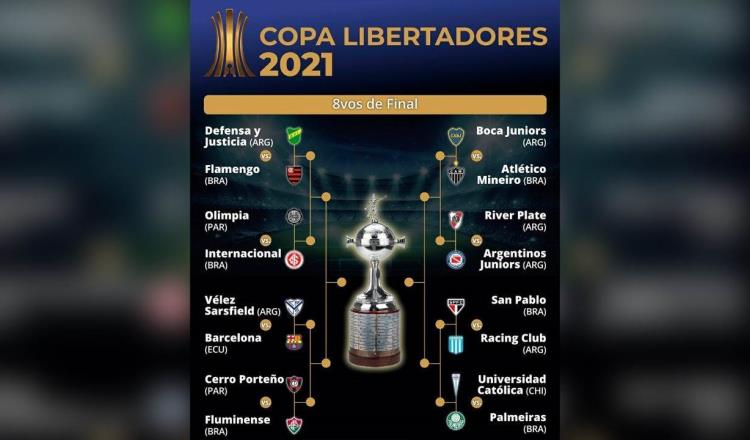 Arrancan los octavos en la Copa Libertadores   