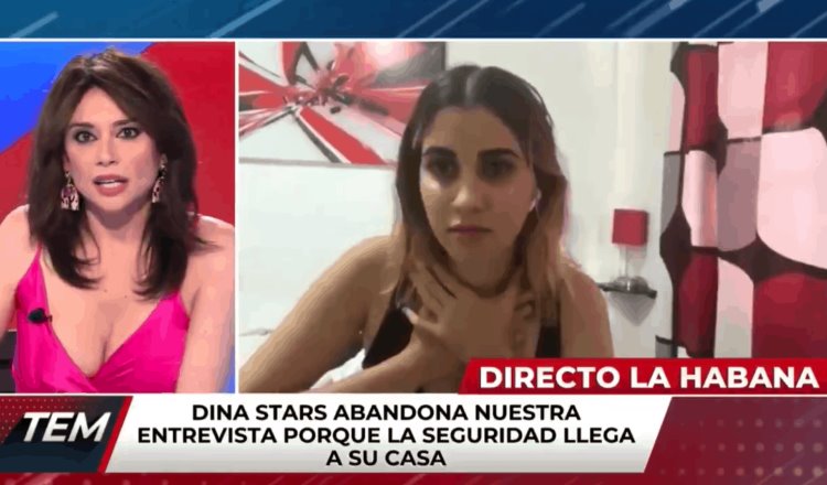 Detienen a youtuber Dina Stars, opositora al gobierno de Cuba, cuando daba una entrevista