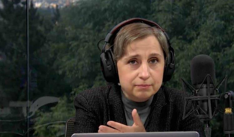 Loret de Mola pasó a ser peoncito de quién sabe quién, responde Aristegui a señalamientos del periodista