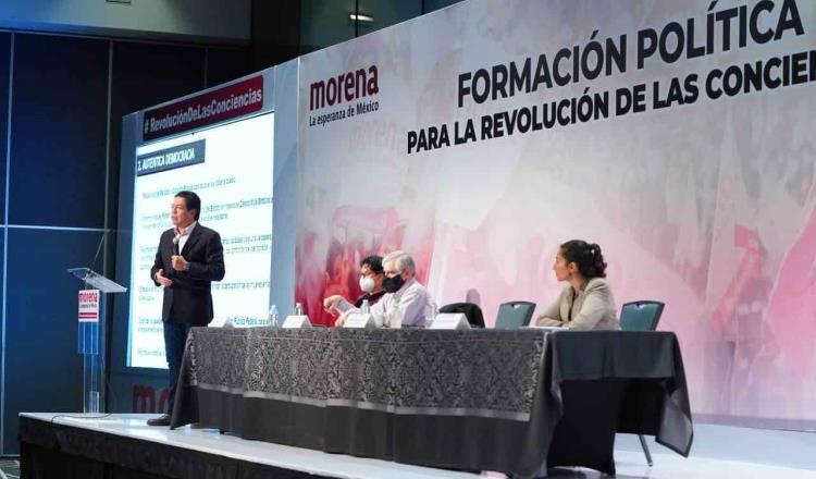 Se reúne Mario Delgado con diputados electos de MORENA; hoy jueves elegirán al coordinador parlamentario de San Lázaro