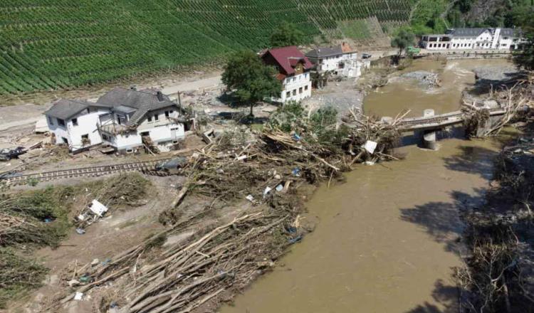 Suman 188 muertes por inundaciones en Europa 