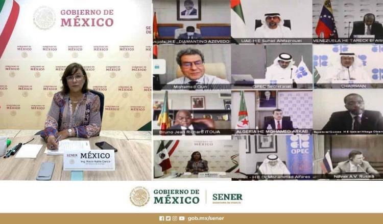 México refrenda su compromiso de mantener su línea de producción de crudo, ante la reunión de la OPEP