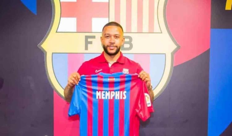Memphis Depay llega oficialmente como nuevo refuerzo del Barça