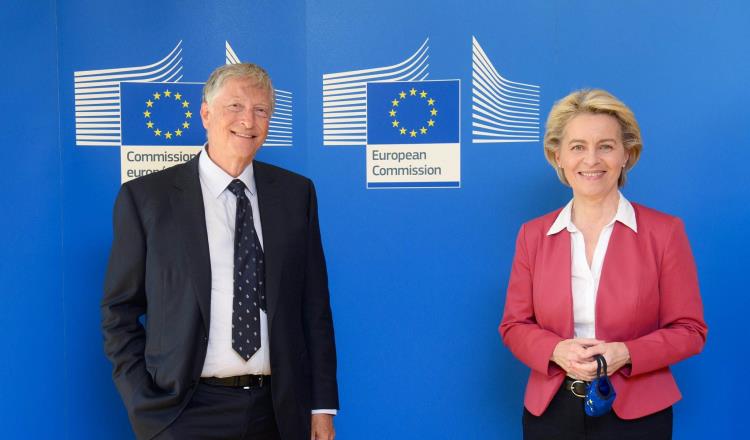 Se reúnen Comisión Europea y Bill Gates