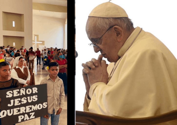 Envía Papa Francisco carta al pueblo de Aguililla Michoacán; ¡No están solos! Les dice