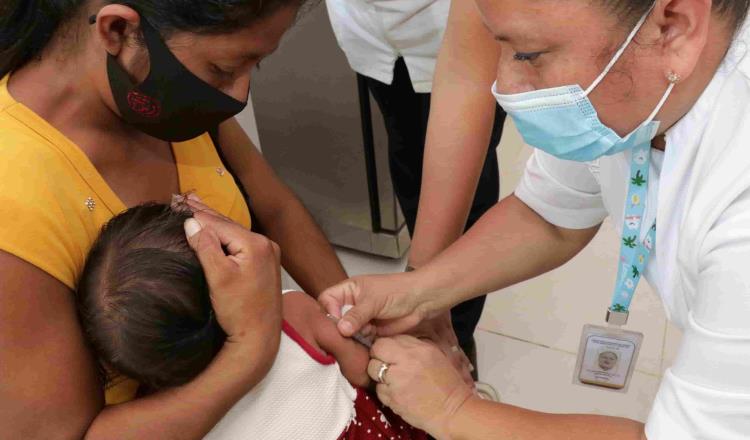 Invita IMSS Tabasco a vacunar a menores de 1 a 9 años de edad contra sarampión, rubéola y parotiditis