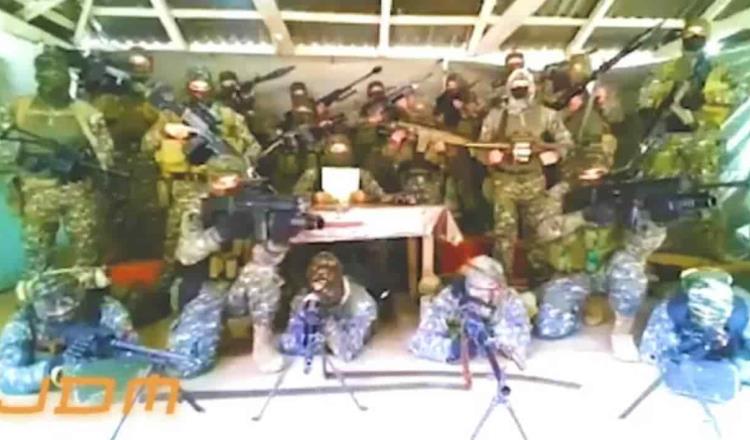 Supuestos miembros del CJNG amenazan al Ejército y la Guardia Nacional por presuntamente apoyar a autodefensas