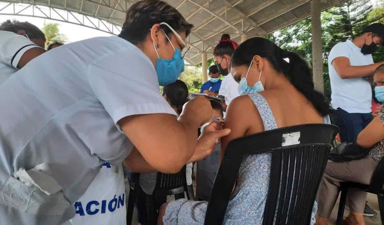 Aplicarán desde hoy segunda dosis de vacuna anticovid a población de 40 a 49 años en  Balancán, Jalapa y Jalpa