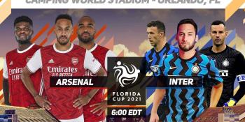 Inter de Milán y Arsenal renuncian a la Florida Cup en EE. UU. por COVID