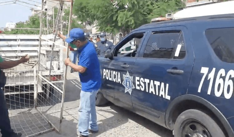 Retiran puesto ambulante de la calle Madero