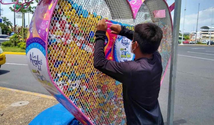 Ayuntamiento en Francia retoma idea de contenedores en forma de corazón de Fundación Ángeles del Mago Chong-Tall