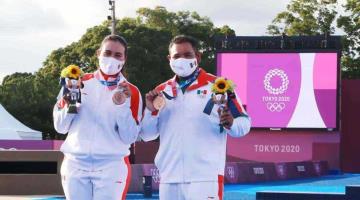 Gobierno de México felicita a Alejandra Valencia y Luis Álvarez, tras obtener primera medalla para la delegación mexicana en JJOO