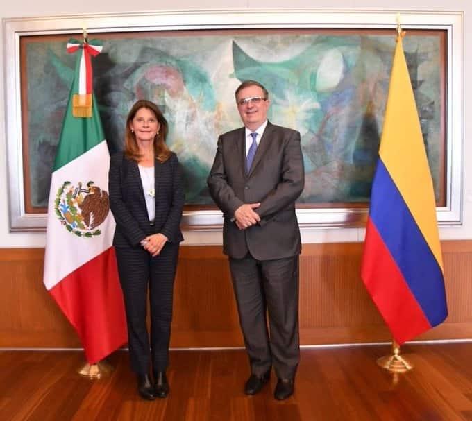 Colombia y México ponen en su agenda de cooperación conjunta los temas de seguridad y vacunas anticovid