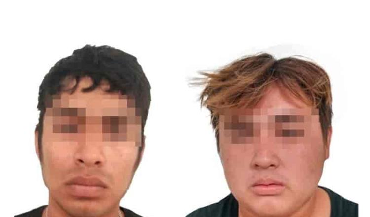 Detienen a dos sujetos por presunto delito de corrupción de menores y pornografía infantil en Centla