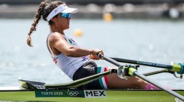 La mexicana Kenia Lechuga termina cuarto en remo en Tokio 2020; pierde oportunidad de medalla