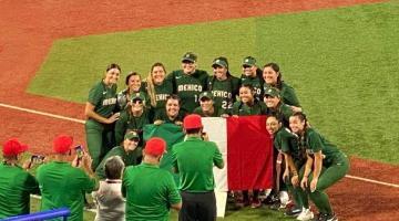 Gana México su primer partido de softbol femenino en Tokio 2020 ante Italia