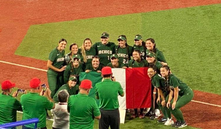 Gana México su primer partido de softbol femenino en Tokio 2020 ante Italia