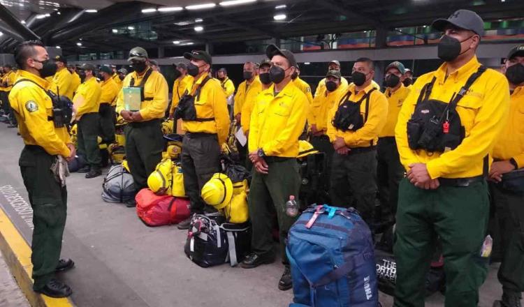 Envía México 101 combatientes más a Canadá para mitigar incendios forestales