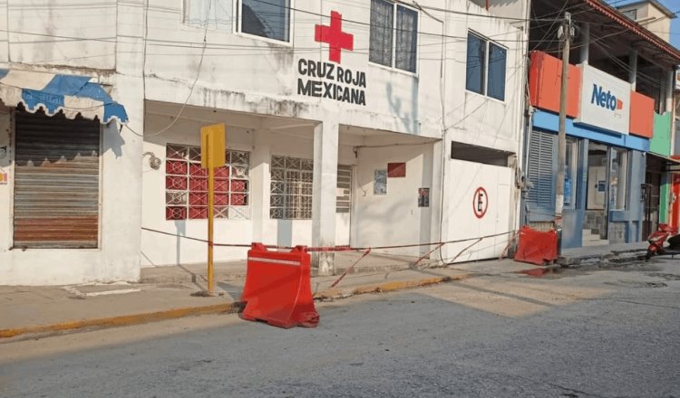 Por brote de coronavirus entre el personal, delegación de la Cruz Roja cierra sus puertas en Las Choapas, Veracruz