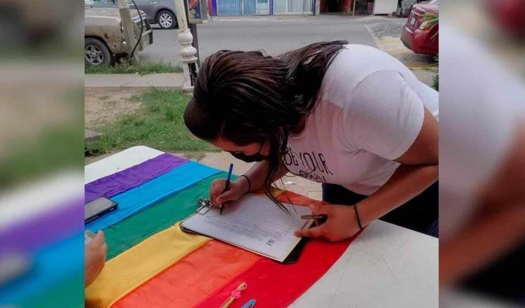 Organizaciones LGBT recabarán firmas para lanzar iniciativa de matrimonio igualitario en Tabasco