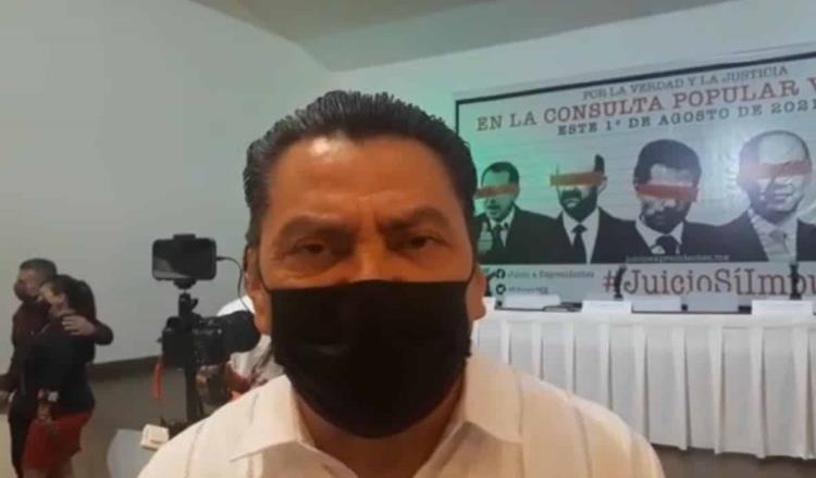 Rechaza Óscar Cantón que tabasqueños hayan cambiado su domicilio para votar por Layda Sansores