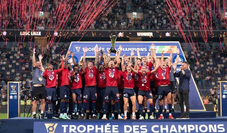 Lille derrota al PSG en la Supercopa de Francia
